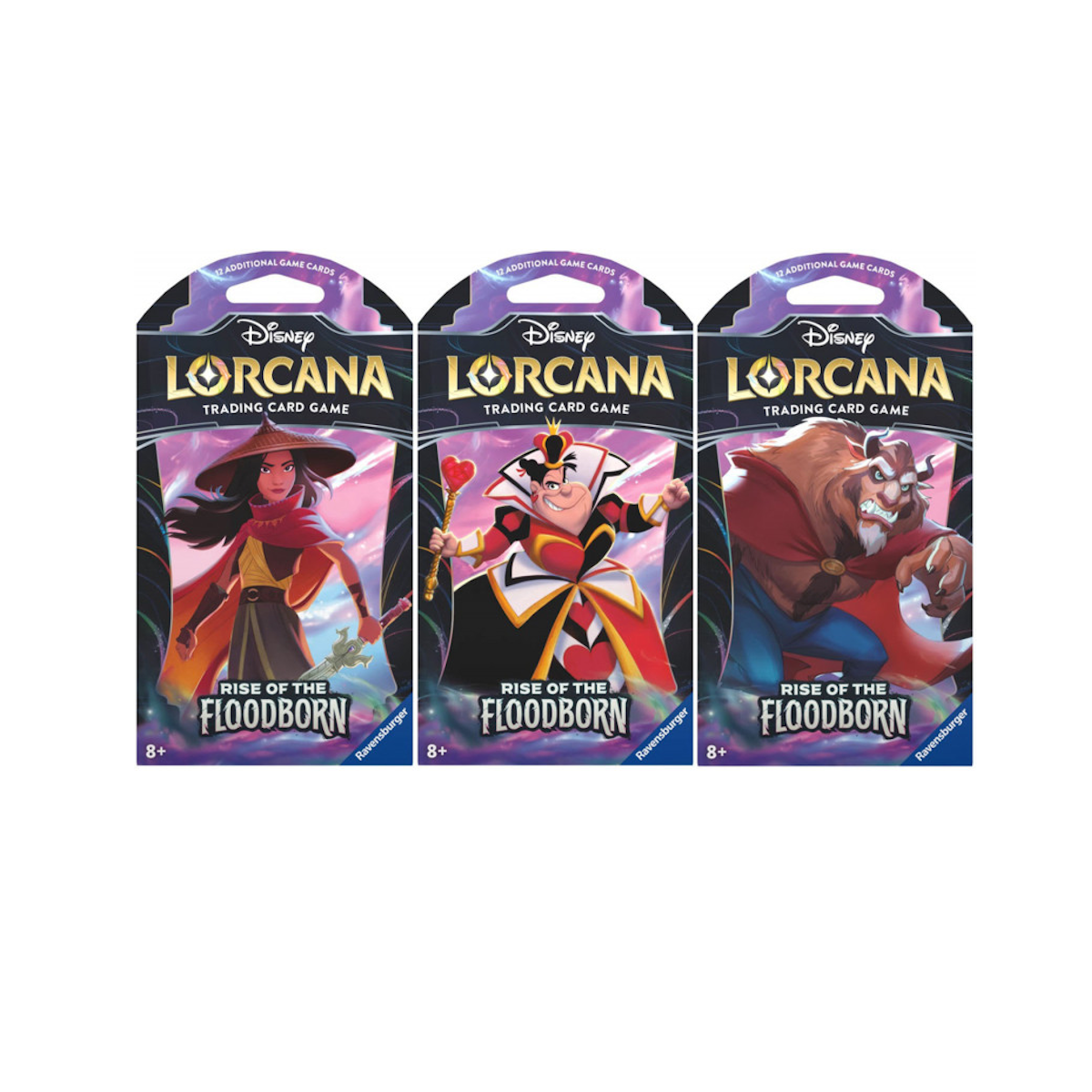 Disney Lorcana Rise of the Floodborn Sleeved Booster (Random Art)